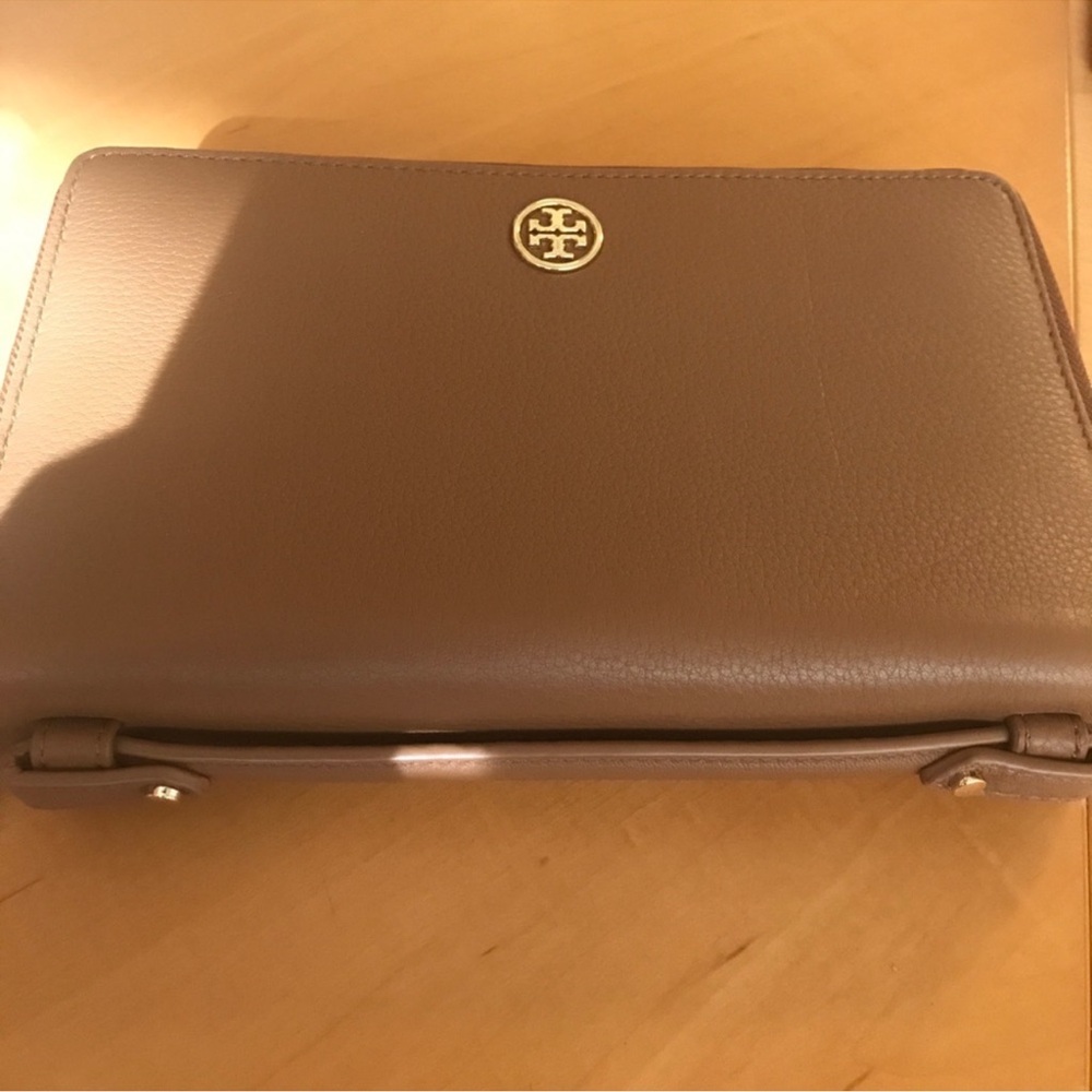 Tory Burch Tan Leather Wallet